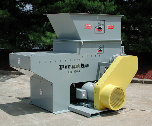 single shaft shredders