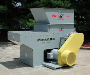 piranha for wood waste from cut-offs