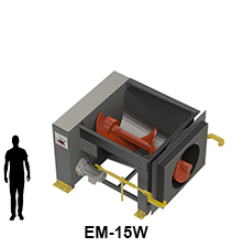 EM-15W model size comparison