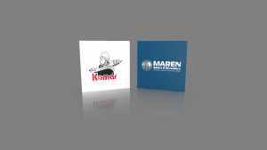 Komar and Maren logos
