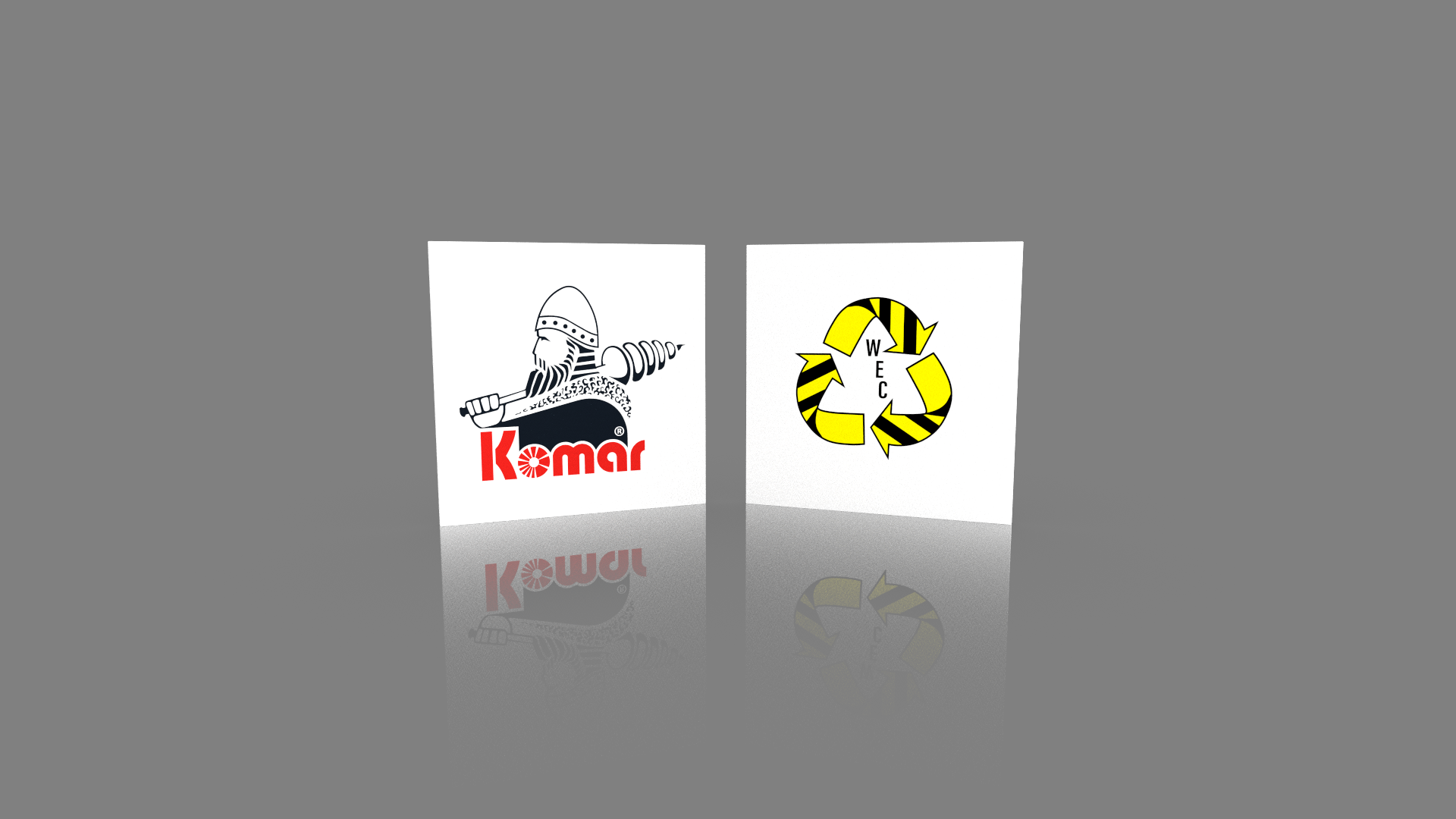 Komar and Winter logos