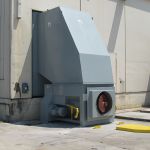 Auger-Pak™ EM-40GHS, Dock Plugin Installation, Rear Feed Hopper, Tipper-Fed, Outside View