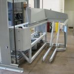 Verticle Lift Cart Tipper, Side Loaded