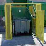 Cart Tipper with Gate Enclosure