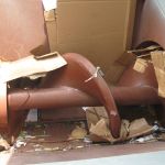 Auger Screw Processing Cardboard