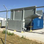 Yard Installation, Right-Feed Hopper, Forklift-Fed, with PLC, Rear-View